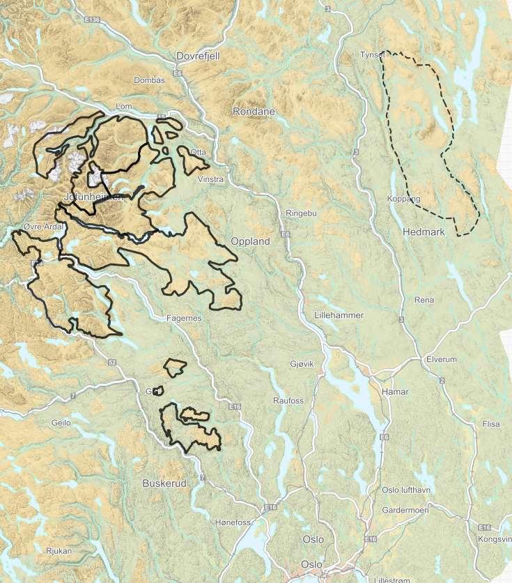 Nasjonal ramme for vindkraft på land Reindriftsvurderinger av analyseområder som berører ikke -samisk