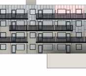 kjøkkeninnredningen deler stue og kjøkken inn i to soner Romslig balkong m bod i parkeringskjeller 0,9 m² A - H0304,9 m² BRA salgbart areal : 68.4 m + m = 73.4 m P-rom :.