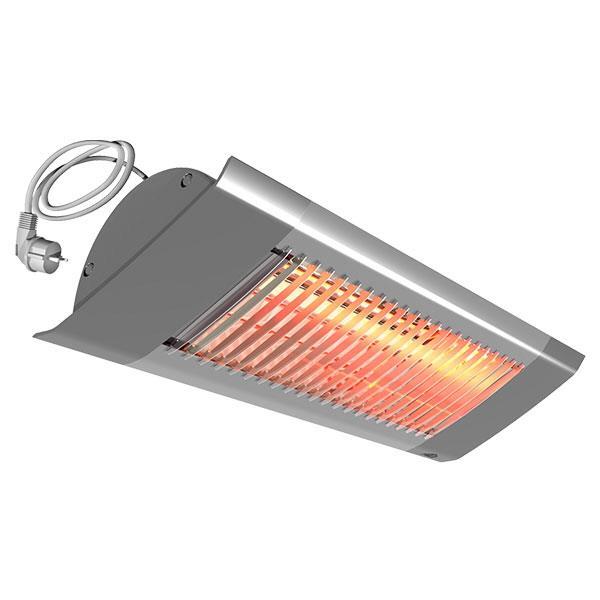 -Varme Terassevarmer Bruksområde Karboninfravarmeren IHC gir en skånsom/ direkte varme og med behagelig mykt lys er den ideell på uteserveringer der design er viktig.