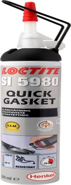 LOCTITE SI 5980 Flenstetningsmiddel LOCTITE 510 Pakningsprodukt.