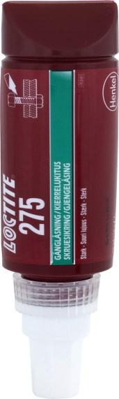 no 296212 310ml - V.no 296214 LOCTITE 243 Gjengelåsingslim mid. LOCTITE 243 Gjengelåsingslim - middels sterkt. Universal. Egnet for alle gjengemonterte enheter 5 ml - V.no 296218 10 ml - V.