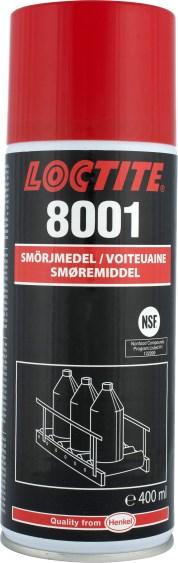 LOCTITE 8001, smøremiddel mineralfett LOCTITE 8105 smøremiddel mineralfett LOCTITE LB 8001 Fargeløs, universal