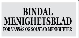 Side 3 VÅRE TELEFONNUMRE: Sokneprest Gjøa Kristine Aanderaa tlf 900 46 198 Menighetsblad for Bindal Ansvarlig redaktør: Jens Christian Berg Utforming og layout: Jens Christian Berg/ Bindal kommune