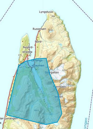 Side: 2/7 6. Dersom fellingsforsøket skjer innenfor Lyngsalpan landskapsvernområde, skal ferdsel skje i henhold til Forskrift om vern av Lyngsalpan landskapsvernområde 3 Verneområdebestemmelser. 7.