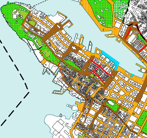 33 4.2 Materialvalg Materialbruk i gatene i Bergen sentrum styres av ulike føringer.