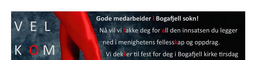 Overskriften var «Tro i prestasjonens tid». Her gikk dypere inn i troshistorien og livserfaringene til ulike personer i menigheten. Det var godt oppmøte og gode tilbakemeldinger.