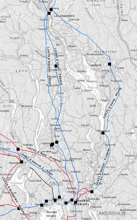 Ulven-Fåberg og Vardal stasjon Reinvesteringsbehov og behov for økt kapasitet utløsende både for ledning og stasjon