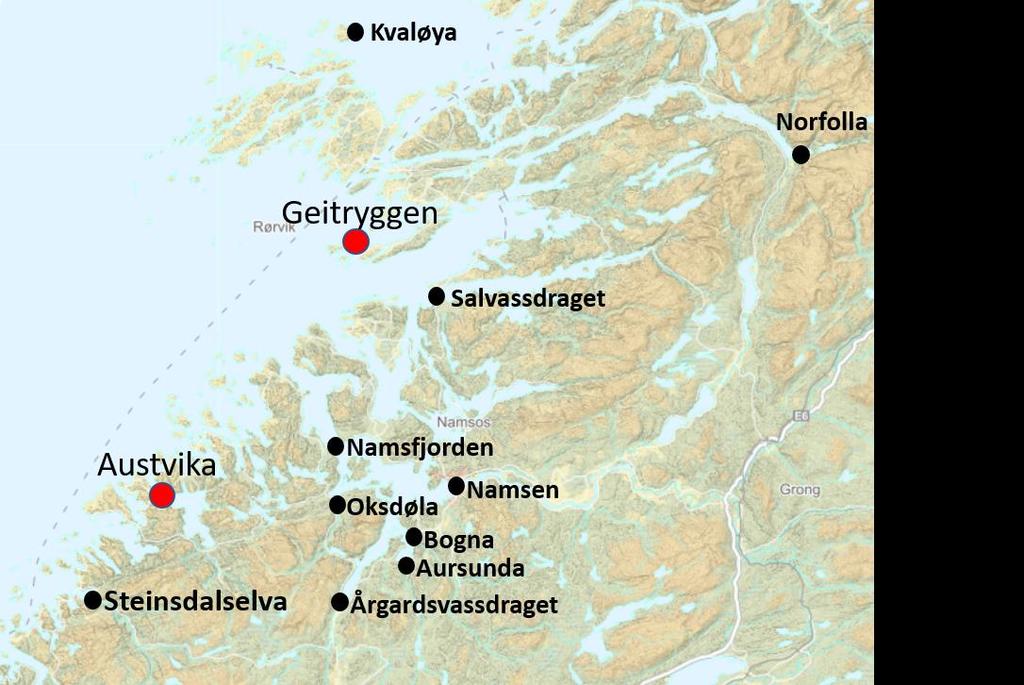2 Innledning Marine Harvest AS (nå Mowi Norway AS) ble i juni 2018 pålagt å overvåke rømt oppdrettslaks i elver i Trøndelag (Figur 1) i 2018 og 2019 på grunn av rømminger fra Marine Harvest AS sine