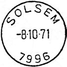 Registrert brukt 16 III 10 EE Stempel nr. 3 Type: SL Utsendt 17.06.1913 SKLINNA Innsendt?