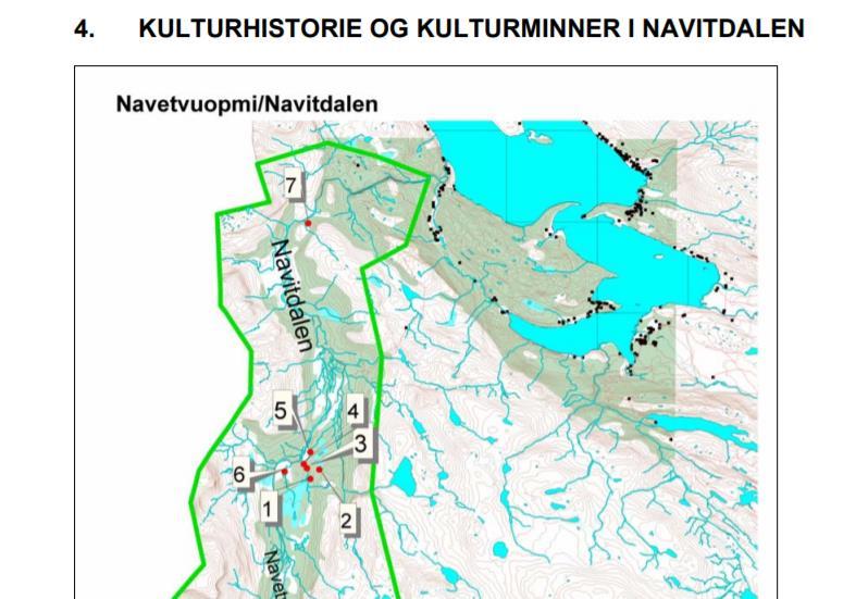 Det vil si at rein slippes nord for gjerde etter kalving i