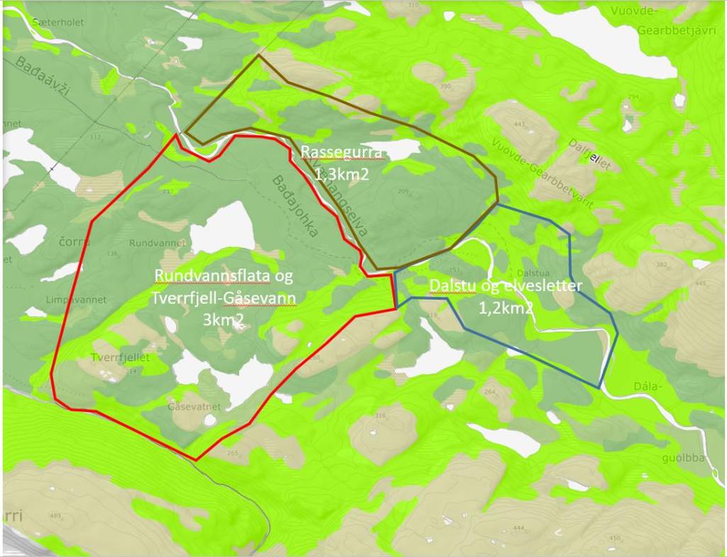 Tiltaksplan 2019 25/03/2019 10 3.2 NIN-kartlegging i Kvænangsbotn Det er behov for NINkartlegging i Kvænangsbotn som forarbeid og grunnlag til skogbruksplan. Kartleggingsarbeidet deles i tre soner.