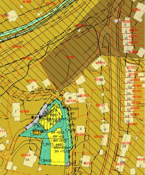 Forholdet mellom ny og gammel KPA I KPA 2010 er planområdet avsatt til sentrumsformål. I KPA 2018 er planområdet avsatt til byfortettingssone (sone 2), cirka 8 meter fra sentrumskjerne S32.