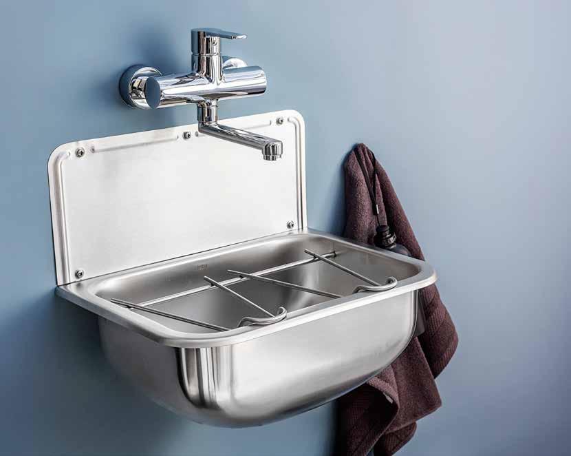 Utslagsvasker Enkle å montere Praktiske og hygieniske utslagsvasker med enkelt festesystem som sikrer stabilt og godt feste