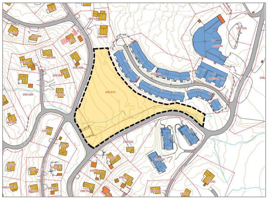 Sak 72/18 Planområdet ligger innenfor gjeldende reguleringsplan 102B