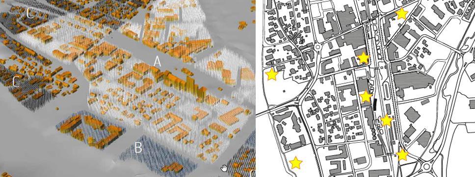 Oversikt over avvik fra plan, bestemmelser og retningslinjer i Kommunedelplan Verdal by 2017-2030: Plankart: I all hovedsak i tråd med plankartet i kommunedelplanen.