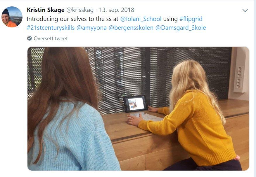 Flip Grid Digitale ferdigheter: -å