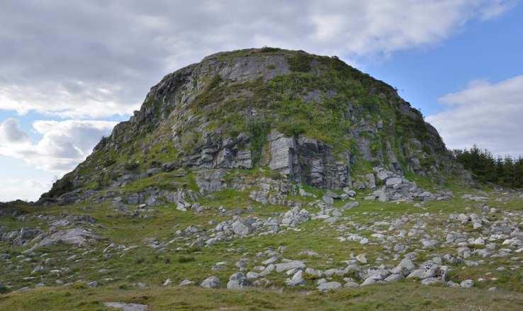 Byrefjell sett frå sør.