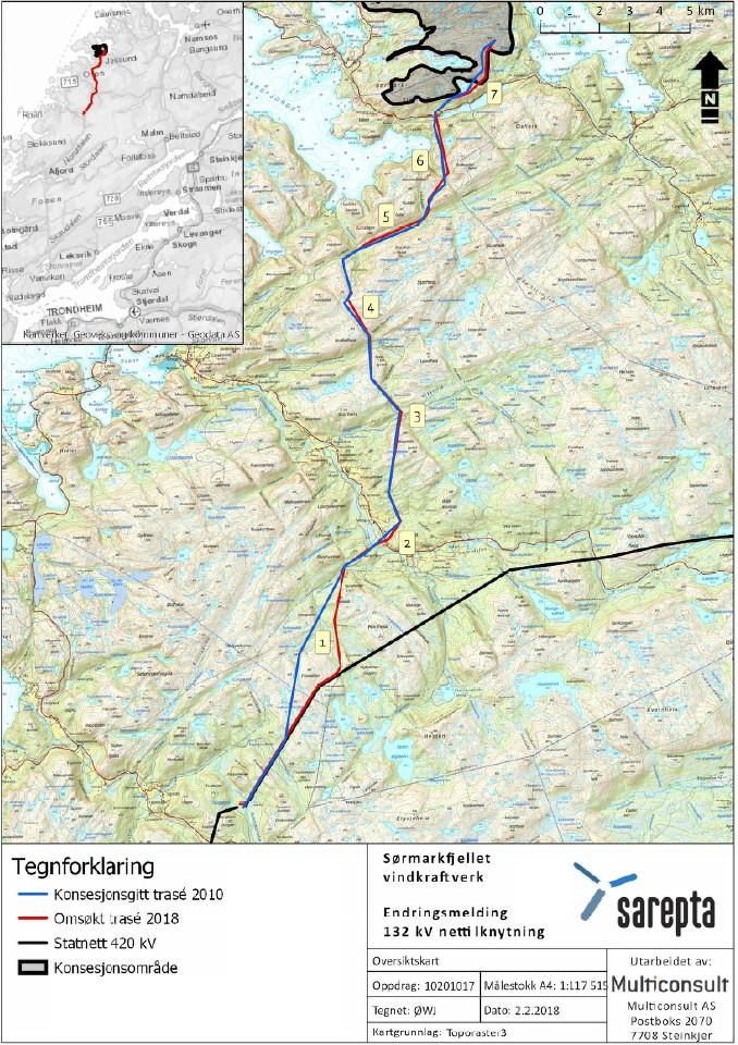 Figur 1: oversiktskart over