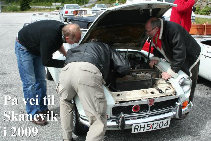 i Stavanger den fikk ny lakk og noen kosmetiske oppdateringer innvendig. Den var høyrerattet og Sigrund ville ikke sitte ut mot trafikken og bilen ble dermed bygget den om til venstreratt.