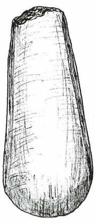 Liten tømmerøks fra den eldste bondesteinalderen fra Stryken i Nedre