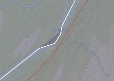 Denne versjonen av NiN-Prosjektinnmelding har ikkje automatisert handtering av overlapp mellom prosjekt, så du må justere begge objekta.