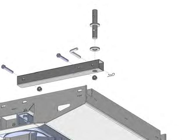 INSTALLATION PART 3: HITCH ALIGNMENT 1. Remove the SuperGlide hitch from the shipping carton. 2.