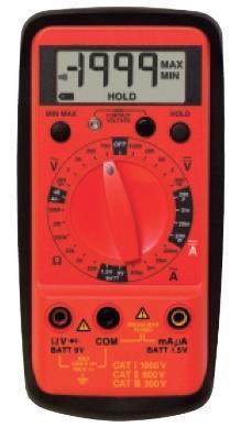 c) Anta at du skal måle spenningen U 3 med et multimeter. Det instrumentet har tre innganger, De er merket: Inngang 1 : ΩV Inngang 2 : COM Inngang 3 : ma/μa Hvilke innganger skal du bruke?