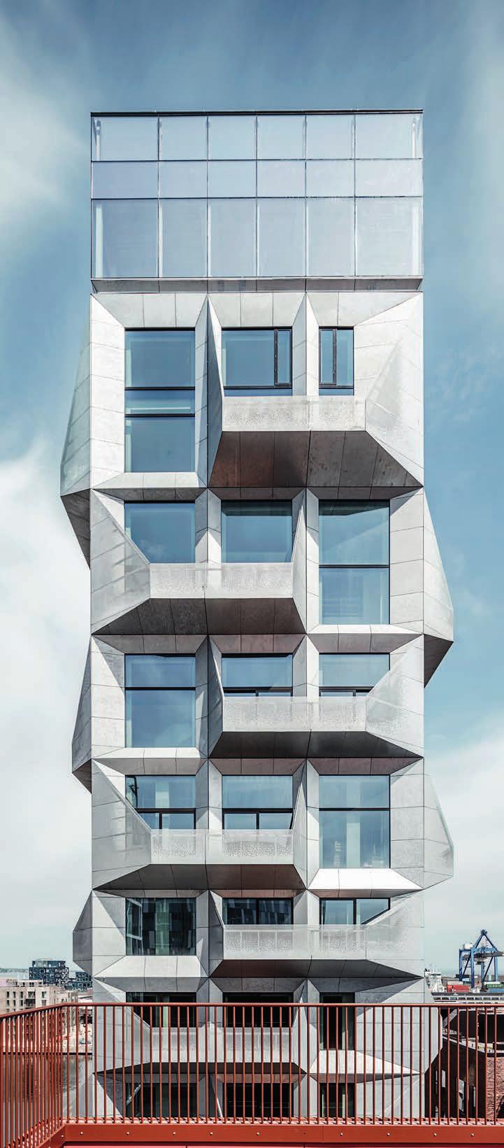 Kalk Koncept, som er en del av det danske konsulenthuset Kalk Ejendomme, har stått for innredning og design av flere leiligheter i prestisjebygget The Silo på Nordhavn i København.
