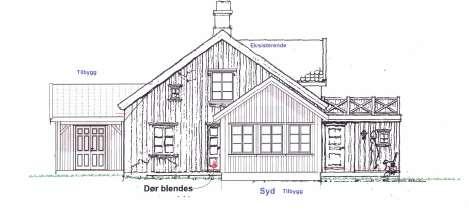 alle tegninger Tilbygget skal være målsatt på plantegningene Plantegningene skal