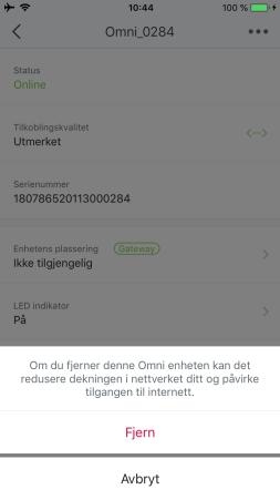 Ofte stilte spørsmål (side 2 av 2) Er det mulig for flere å administrere Omni nettverket?