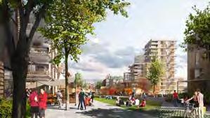 Strandveien en ny bydel i Lillestrøm Prosjektet har nær tilknytning til kollektivknutepunkt og er i tråd med nasjonale og regionale