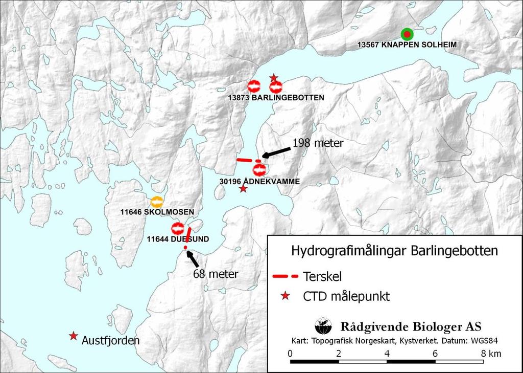 OMRÅDESKILDRING Masfjorden er ein omtrent 20 km lang og mellom 0,5 og 1,3 km brei terskelfjord i Masfjorden kommune heilt nord i Hordaland fylke.