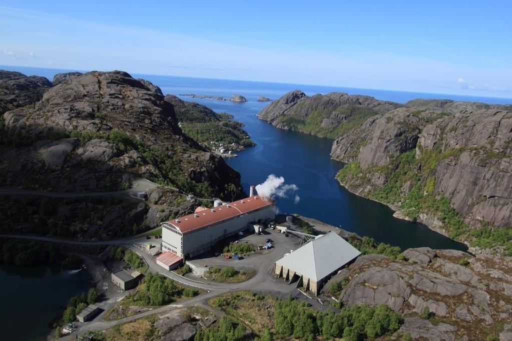 Tørkeanlegget Syrelaking og flotasjon: Rensing av ilmenitt og biprodukt magnetitt. Uttak av sulfidkonsentrat (kis med Nikkel, Kobolt, Vanadium).