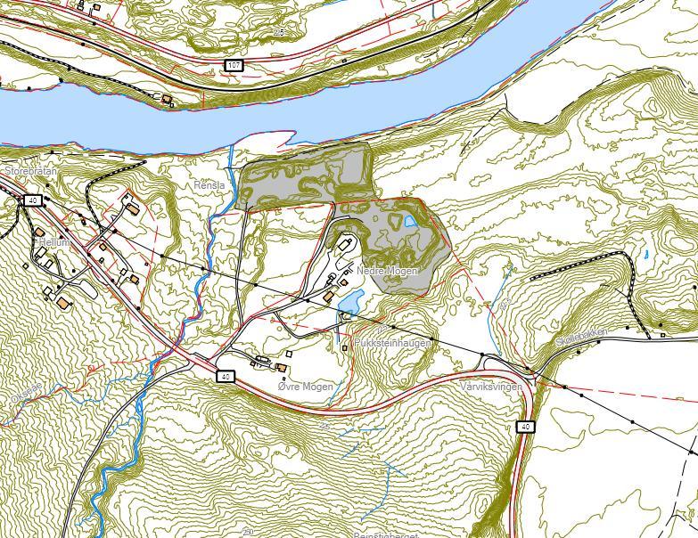 Oversiktskart Wårviken masseuttak FIGUR 2 78/4 78/4 78/2 78/16 78/13 Tegnforklaring