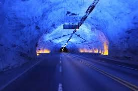 Norway; a country of tunnels Statens