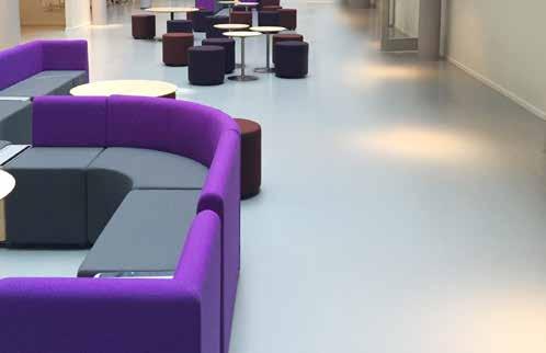 StoCretec Komfortgulv Tidløst, sømløst og lydløst StoCretec Floorings komfortkonsept består av en serie med fugefrie, komfortable og miljøvennlige gulvsystemer.
