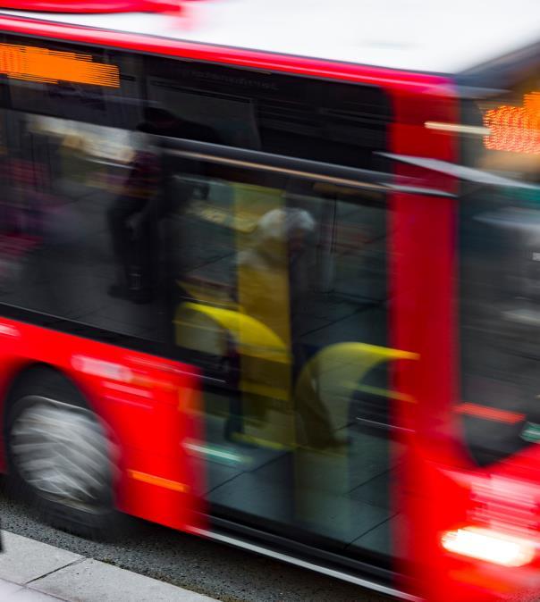 Befolkningens tilfredshet med kollektivtilbudet Lavere tilfredshet enn sammenlignbare bynære kommuner som Bærum, Lørenskog og Skedsmo Negativt avvik er likevel mindre enn når man sammenligner Søndre