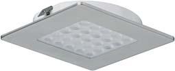 24 V System LED 1082 Area of application: For wall units and shelves Material: Stainless steel cover,