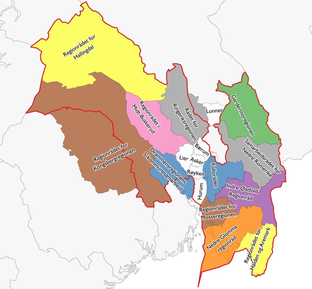 Dagens 12 regionråd Tre mulige modeller 12-13