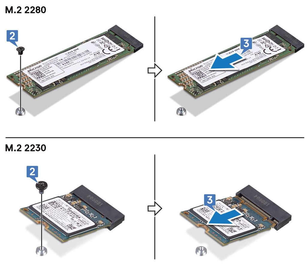 Removing the solid-state drive/intel Optane memory