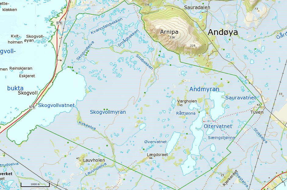 3.6 Soneinndeling og resultater Skogvoll