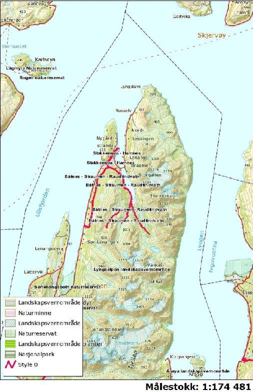 Rapport 01/11/2018 66 For barmarkskjøring og helikopter må reindrifta søke forvaltningsmyndigheten om tillatelse. Verneforskriftene åpner for at det kan gis tillatelse til dette i h.ht. 3, pkt. 5.3 a.