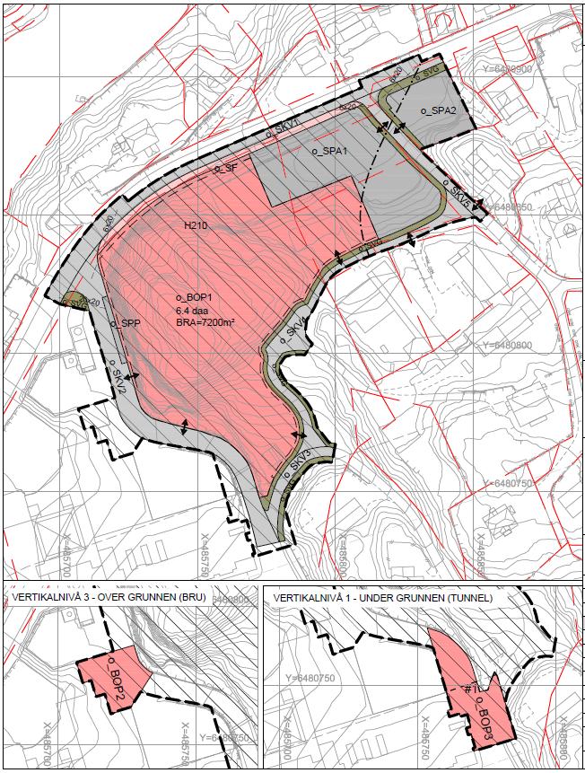 5 parkeringsdekning må derfor de 24 plassene ved sykehuset beholdes og 52 nye plasser etableres for å dekke behovet for KØH og korttidsavdeling.