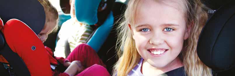 Feil belteføring er en av de vanligste feilene når barn sikres i bil. Ta deg tid til å kontrollere at sikkerhetsbeltet er festet riktig.