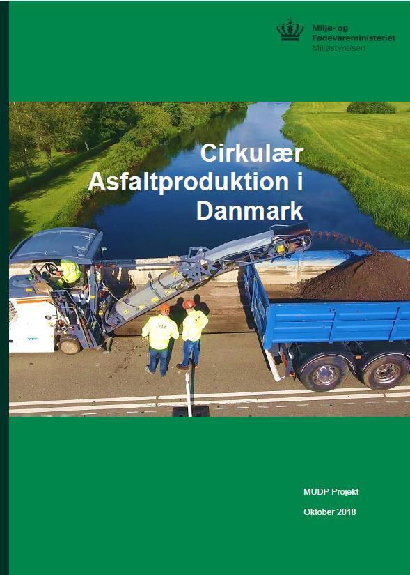 Miljøstyrelsen Cirkulær Asfaltproduktion i Danmark Mere cirkulær asfaltproduktion med sorterede materialer Fokus på «høy» gjenbruksandel (30%) i slitelag på høyt trafikkerte veier.