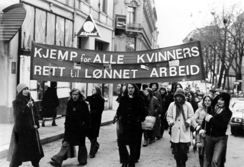 kvinners rettar i Oslo cirka 1975 I 1986 fekk
