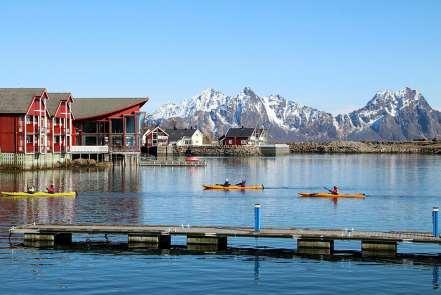 Natur- og opplevelsesbasert reiseliv I vekst Lofoten er spydspiss Små