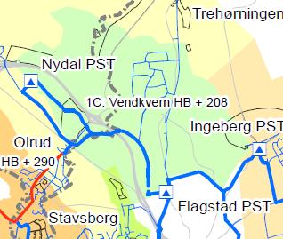 Det samme gjelder eksisterende, kommunal ledning fra Arnkværn til Trehørningen. Det bør i forbindelse med slike ledninger ses på mulighetene for delvis finansiering i utbyggingsavtale med utbygger.