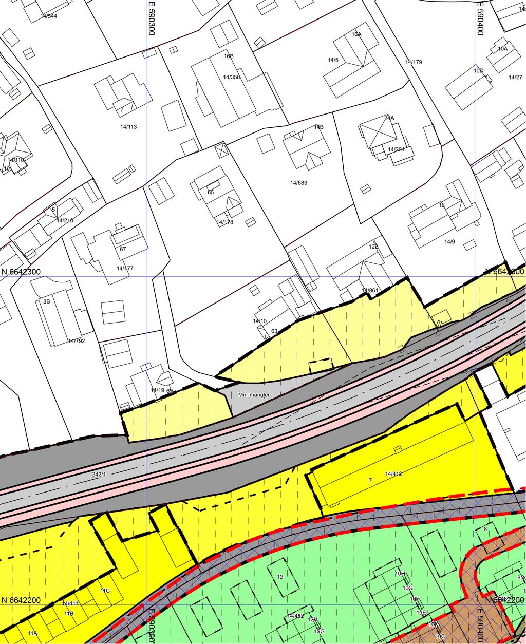 Plankart Bærum kommune Eiendom: Adresse: Dato: Målestokk: 14/10 Professor Kohts vei 63 14.03.