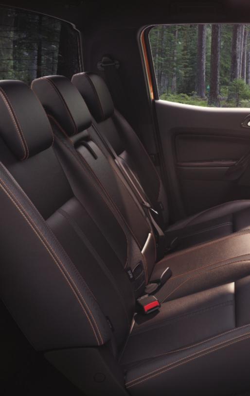 Skapt for deg Høy materialkvalitet og håndverk forenes på en elegant måte i nye Ford Ranger.
